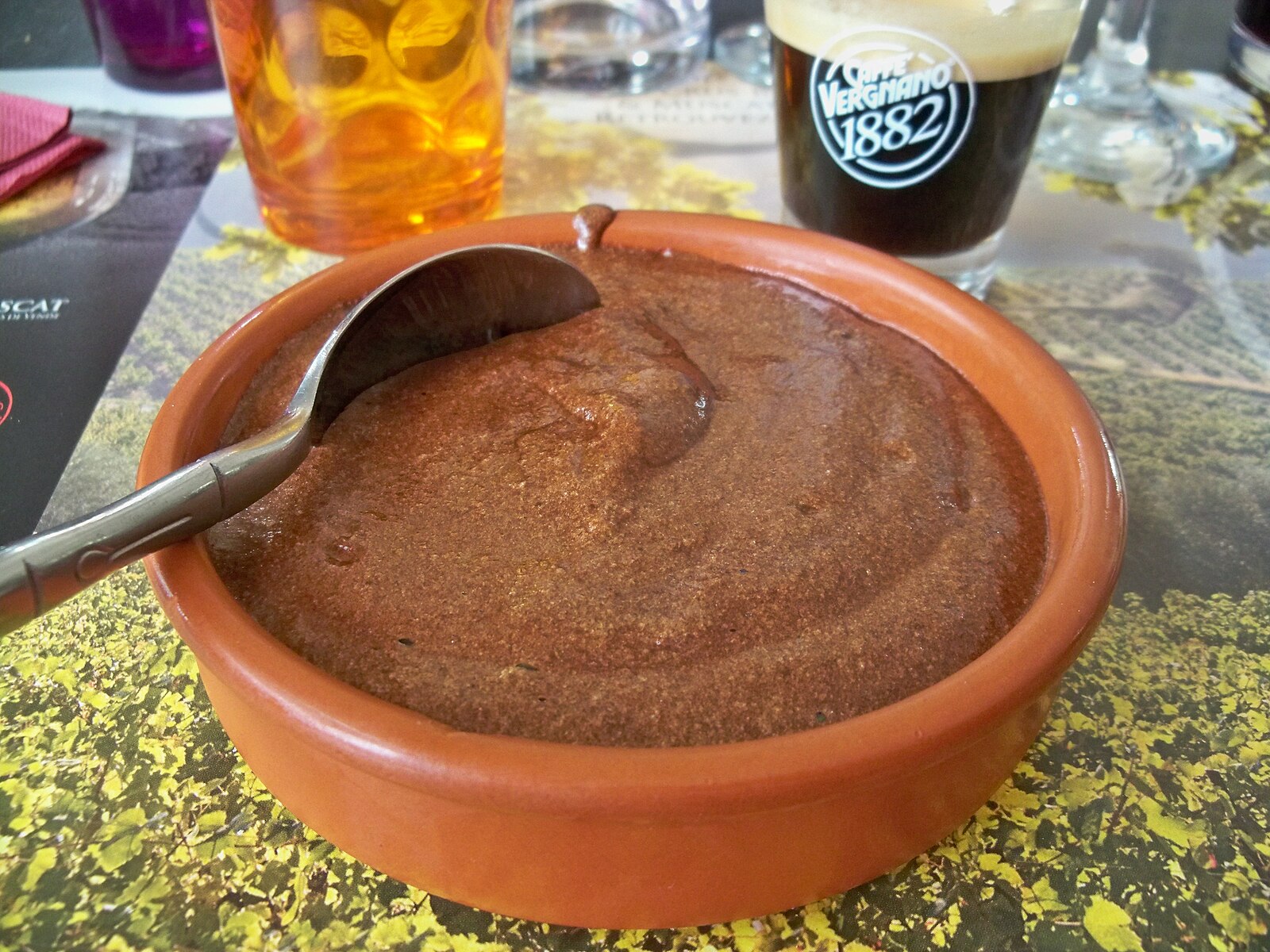 なめらかなチョコレートムース