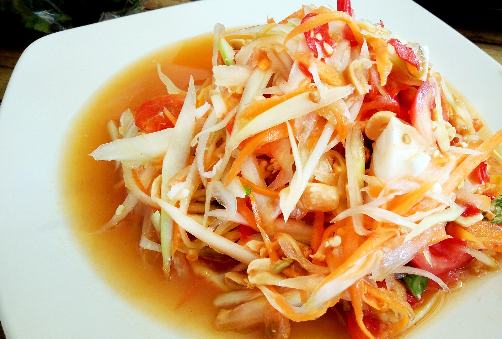 爽やかなソムタム